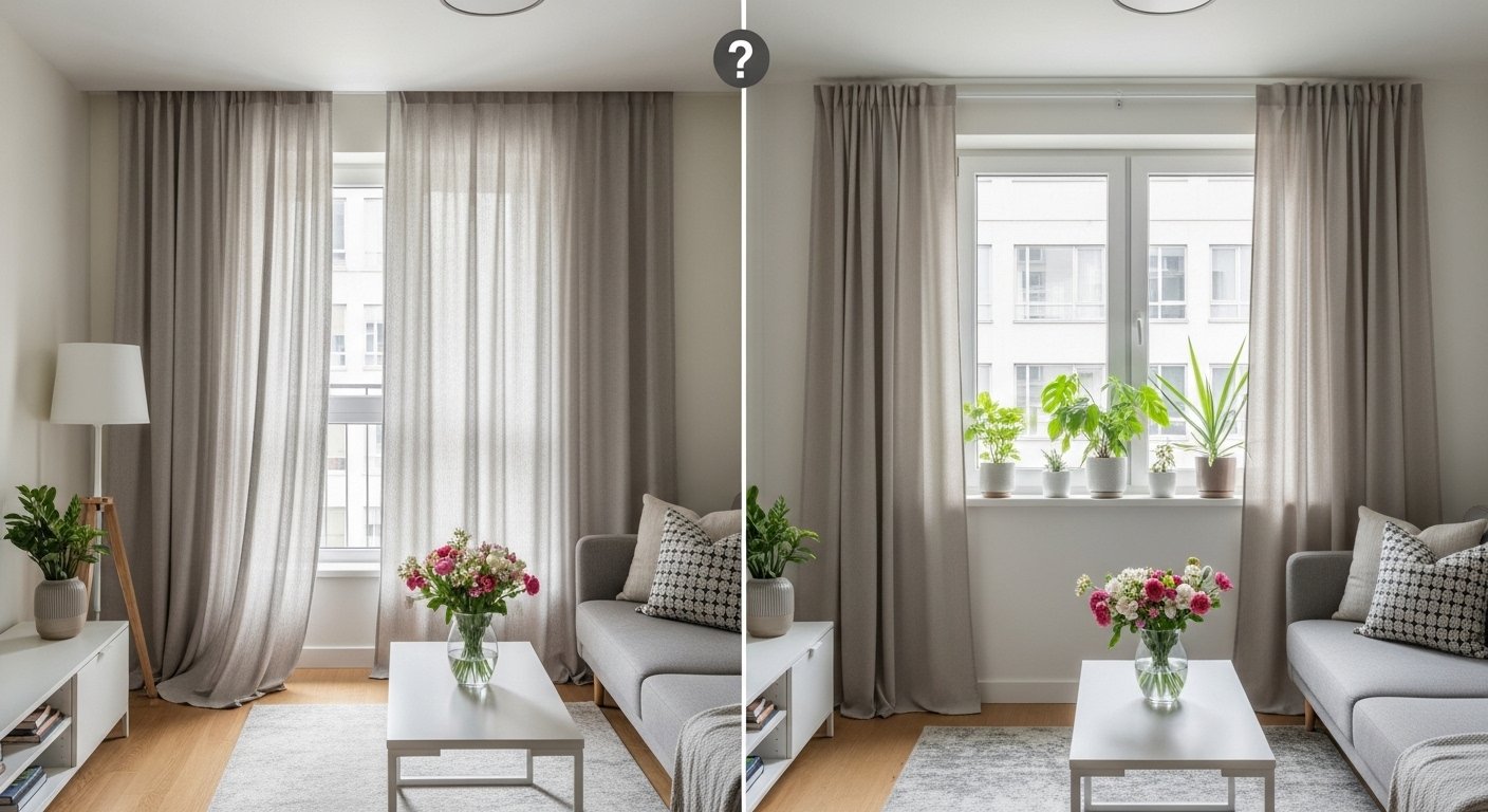 Long vs Short Curtains for Small Apartments